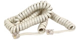 Handset Cord 12 Foot Gray